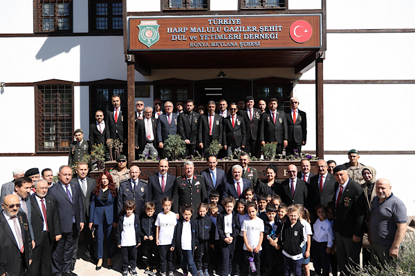 Konya’da Gaziler Günü kutlandı.