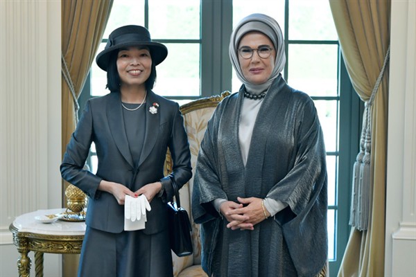 Emine Erdoğan, Japonya Altes Prensesi Mikasa ile görüştü