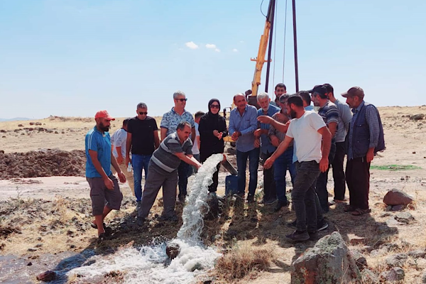 Büyükşehir Belediyesi’nden 1 milyon TL’lik sondaj yatırımı