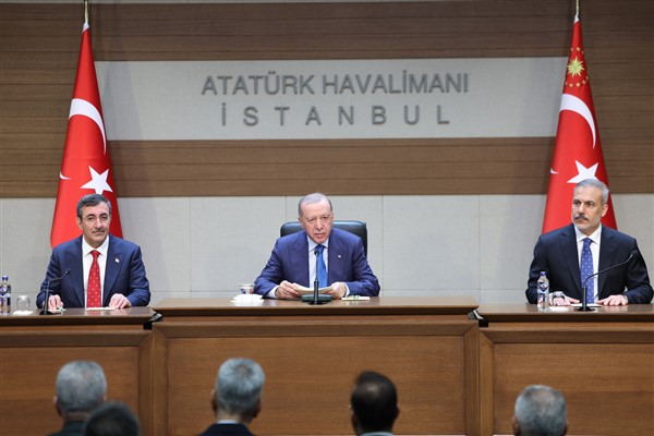 Cumhurbaşkanı Erdoğan: Sağır duymaz uydurur, bu adam da durmadan böyle uydurup duruyor