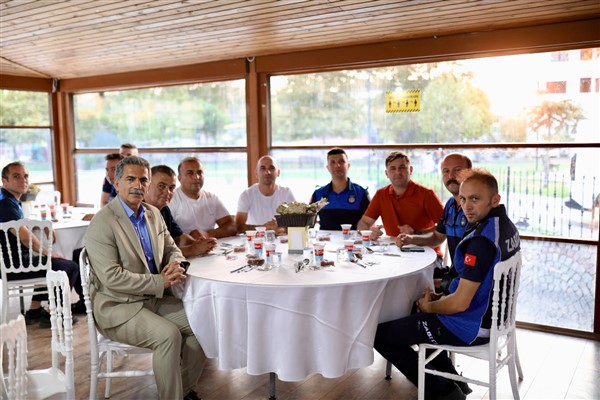 Başkan Deviren, Zabıta Teşkilatının kuruluş yıl dönümünde personelle buluştu