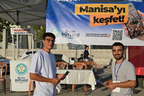 Manisa’da üniversite öğrencilerine şehir turu