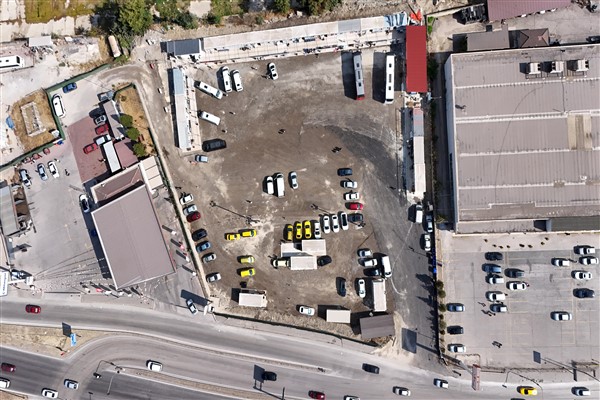 Karabük’te geçici otobüs terminali hizmete açıldı