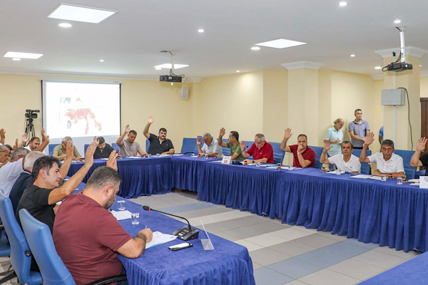 Kaş Belediyesi Eylül ayı meclis toplantısı Yapıldı