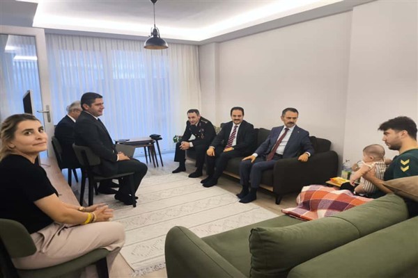 Vali Aktaş, gazi Kayabay’a ziyarette bulundu