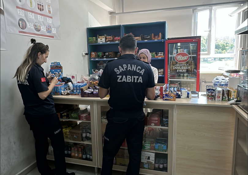 Sapanca’da  okul kantinlerine denetim