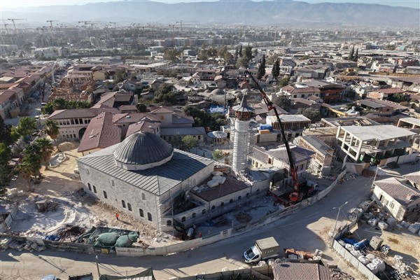 Habib-i Neccar Camii’nin restorasyon çalışmalarında sona gelindi