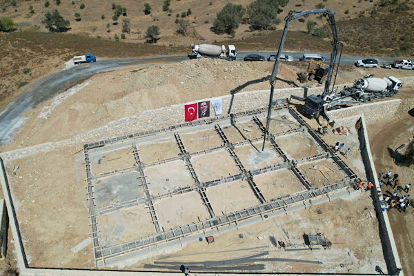 Gökbel Mahallesi’nde Çok Amaçlı Sosyal Alan’ın temeli atıldı