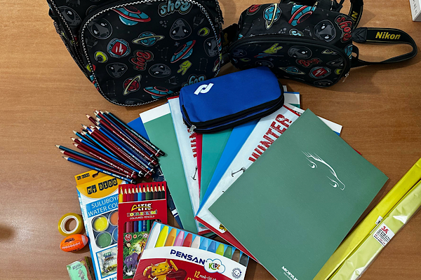 Şereflikoçhisar’da öğrencilere kırtasiye desteği