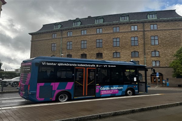 İsveç’te otonom toplu ulaşim Karsan Otonom  e-ATAK ile başladı