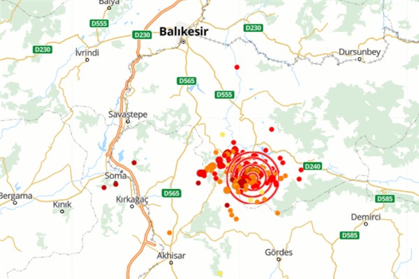 Balıkesir’de deprem