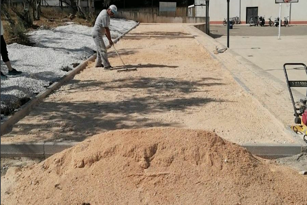 Orhangazi’de Bocce sahası kuruluyor