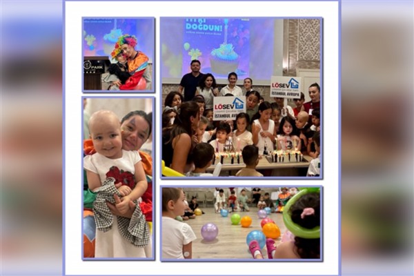 Lösemili çocuklar yeni yaşlarını LÖSEV ailesi ile kutladı