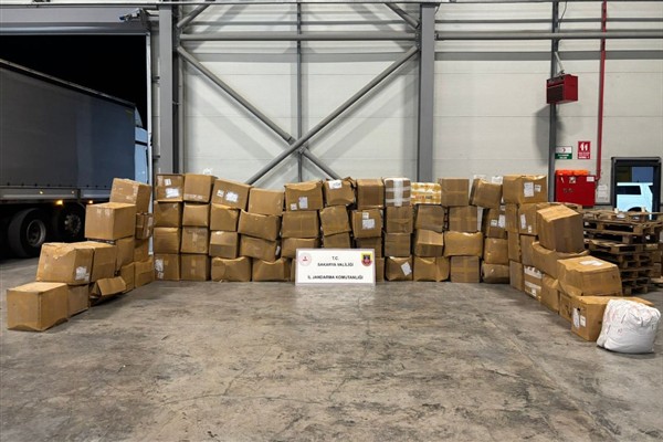 Sakarya’da 1 milyon 500 bin TL değerinde tütün ele geçirildi