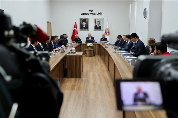 Ordu’daki eğitim-öğretim durumu ve yükseköğrenim yurtları değerlendirildi