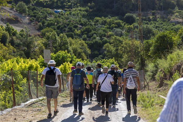 Mersin’de tarihi Kilikya Yolu’nda Avrupa Hareketlilik Haftası yürüyüşü yapıldı