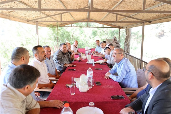 Başkan Yapar, muhtarlarla buluştu