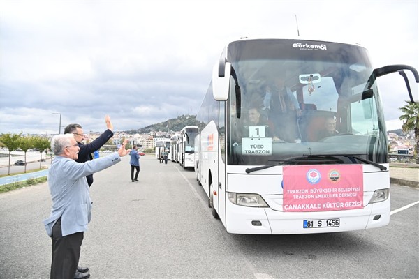 Başkan Genç, 144 emekliyi Çanakkale’ye uğurladı