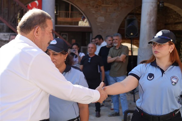 Başkan Topuz, zabıta personelleriyle bir araya geldi