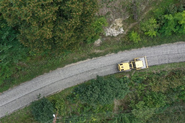 Ordu Büyükşehir Belediyesi’nden Çamaş’a altyapı hizmeti