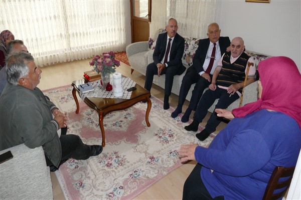 Büyükşehir Başkan Vekili Gülay, Vazife Malulü Gazi Haçkalı’yı ziyaret etti