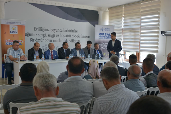 Orhaneli’nde katılımcı yönetim toplantısı düzenlendi