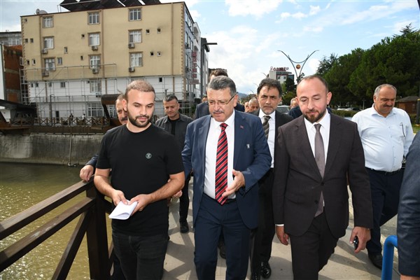 Başkan Genç, Vakfıkebir’de incelemelerde bulundu