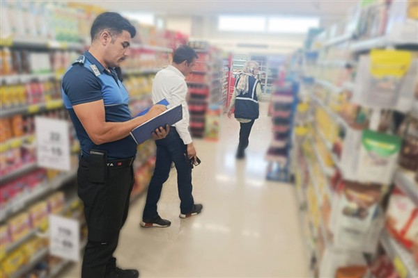 Düzce’de zincir marketlere denetim