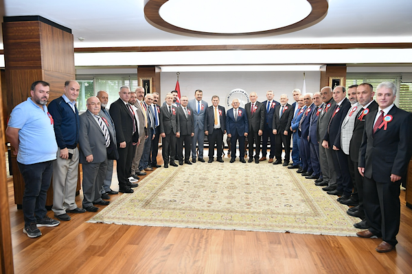 Ahilik Kutlama heyeti Başkan Büyükkılıç’ı ziyaret etti