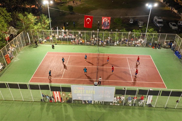 Antalya Ayak Tenisi Turnuvası sona erdi