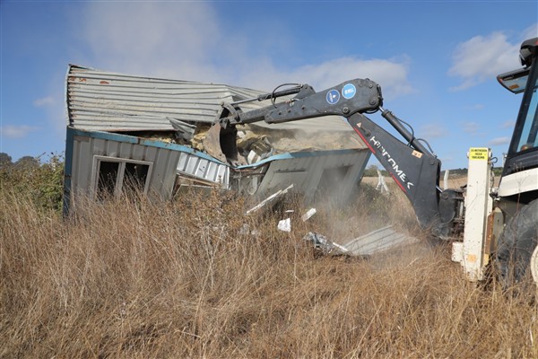 İSKİ son 1 ayda 100’den fazla kaçak yapıyı kaldırdı