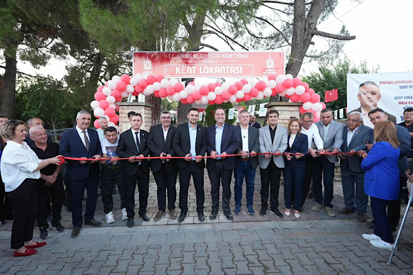 Gördes’te sosyal projeler toplu açılışla hizmete girdi