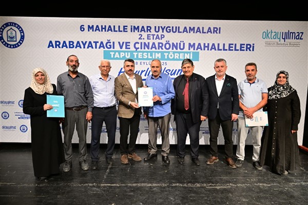 Yıldırım Belediyesi, 4 bin 166 hak sahibine tapularını dağıttı