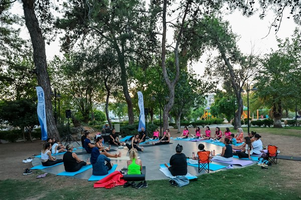 Açık Hava Yoga Günleri Mumcular’da devam etti