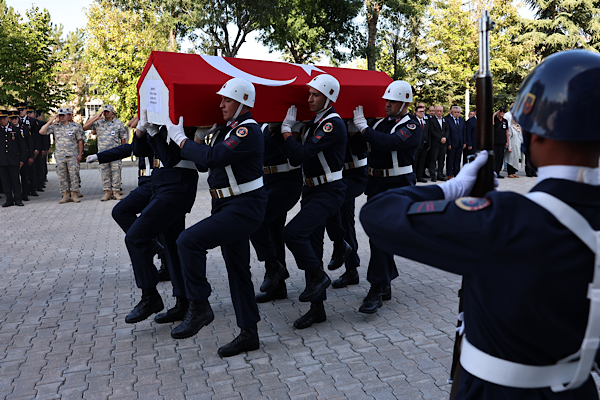 Kütahya’da Şehit Jandarma Uzman Çavuş’a cenaze töreni düzenlendi