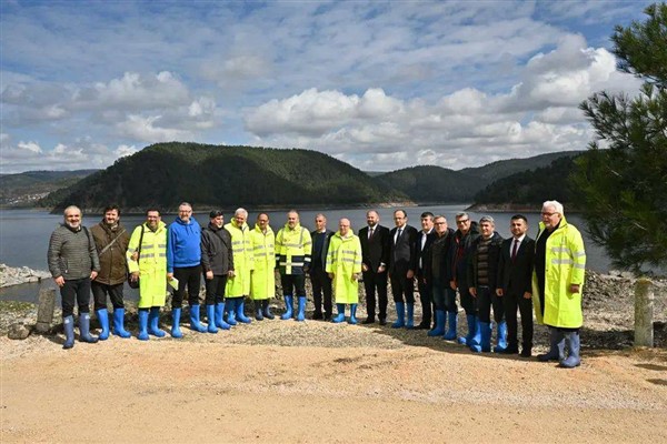 Gürkan, Çınarcık Barajı İçme Suyu İsale Hattı ve Arıtma Tesisi Projesi hakkında konuştu