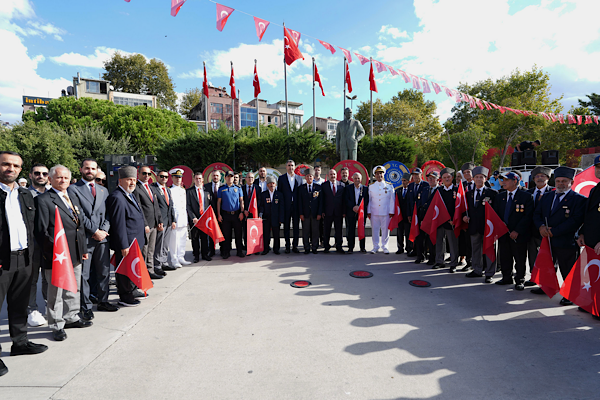Kartal’da Gaziler Günü töreni