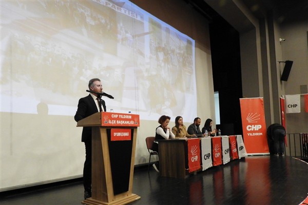 CHP Yıldırım İlçe BaşkanıGün: Yıldırım’da söz sahibi olmanın şartı örgütlü mücadeledir