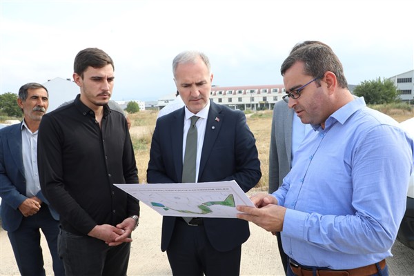 İnegöl Belediyesi koruluk alan için çalışmalara başladı