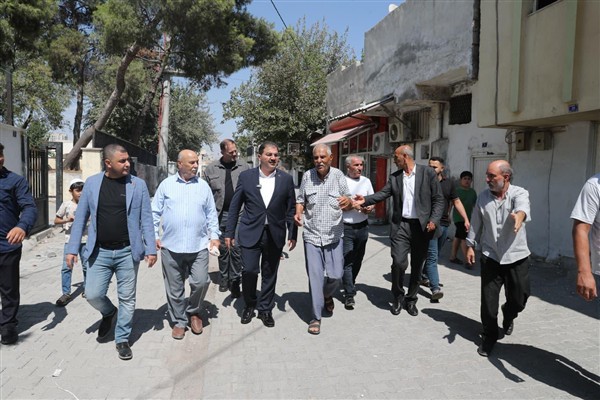 Başkan Canpolat, mahalle gezilerini sürdürüyor