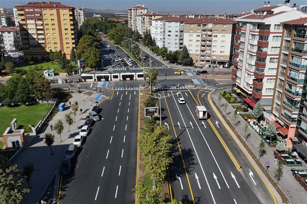 Atatürk Bulvarı’nda çalışmalar tamamlandı
