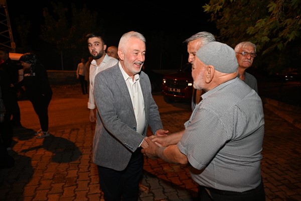 Başkan Başdeğirmen, Aşağıgökdere Köyü sakinleriyle bir araya geldi