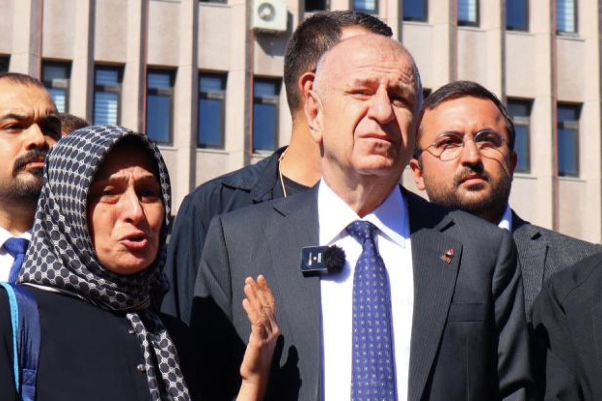 Özdağ, Deprem mağdurlarının duruşmasına katıldı