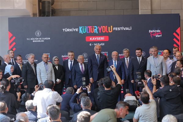 Kayseri Türkiye Kültür Yolu Festivali tamamlandı