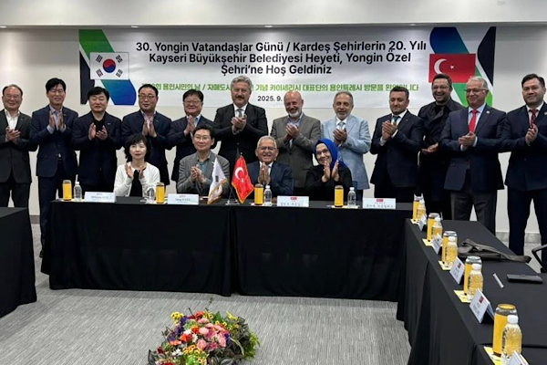 Başkan Büyükkılıç’tan Yongin’ne ziyaret