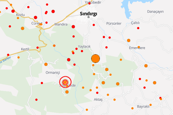 Balıkesir ‘de 4.1 büyüklüğünde deprem