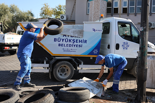 Aydın’dan sanayi sitelerinde temizlik çalışması
