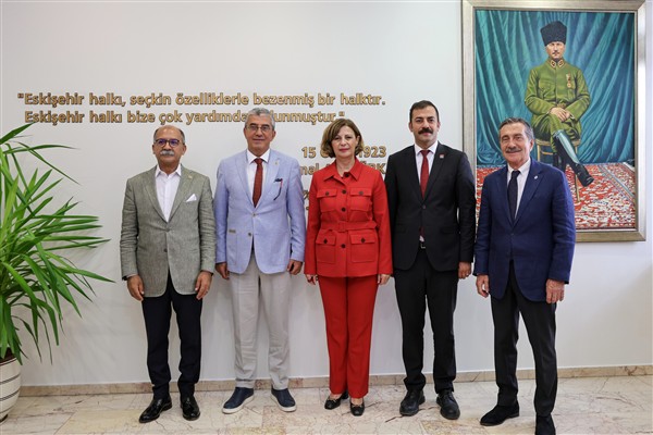 CHP’li Günaydın’dan Başkan Ünlüce’ye ziyaret