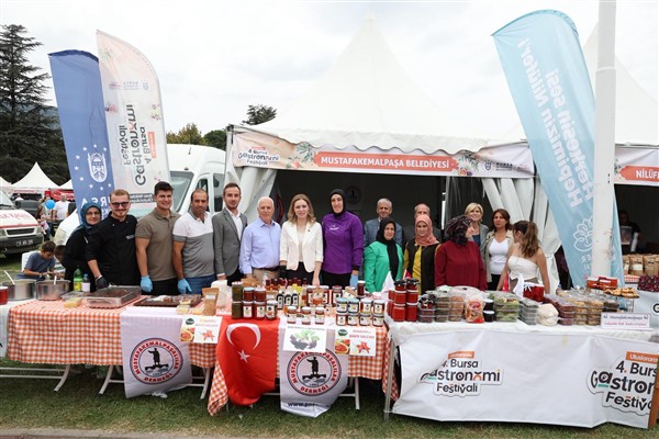 4. Uluslararası Bursa Gastronomi Festivali, üçüncü gününde de devam etti