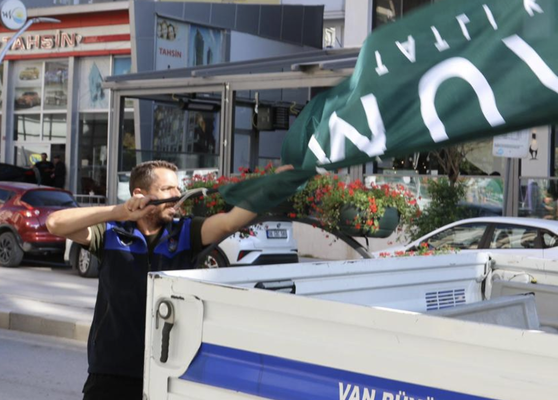 Van’da işletmelerin işgal ettiği alanlara müdahale